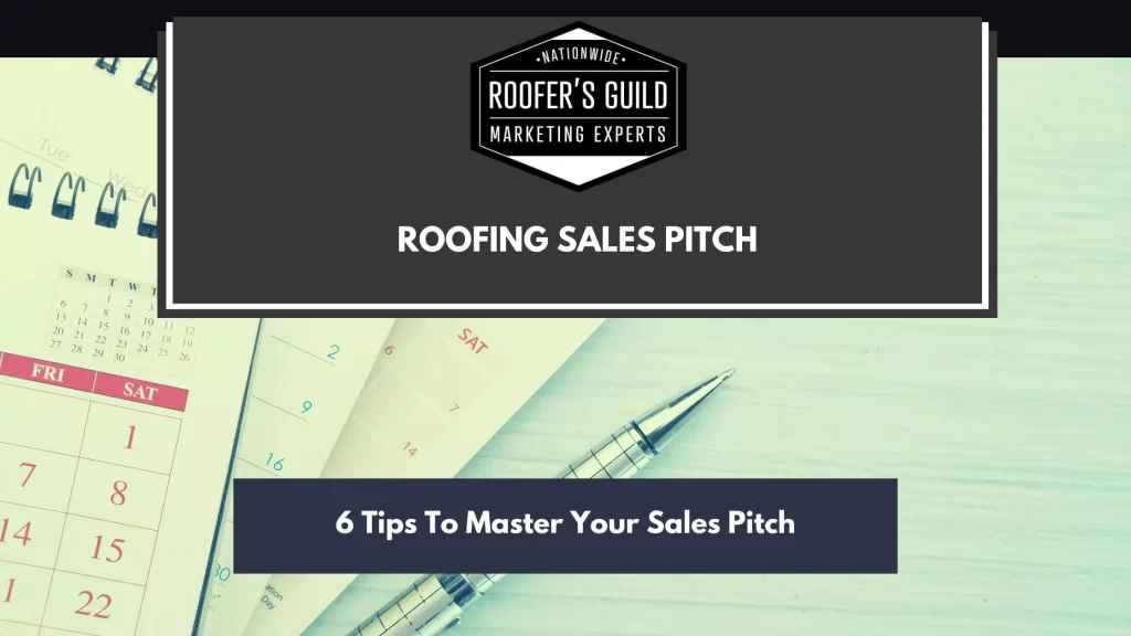 Roofing Sales Pitch