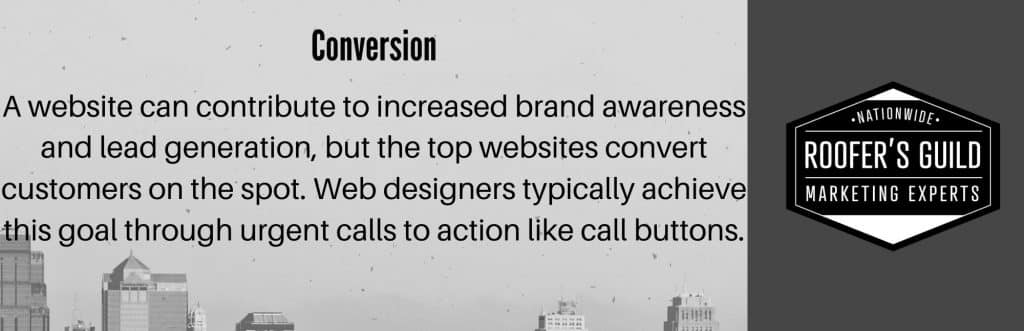 Blurb about Website Conversion With Logo